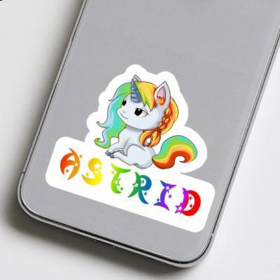 Licorne Autocollant Astrid Image