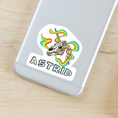 Astrid Sticker Unicorn Skull Gift package Image