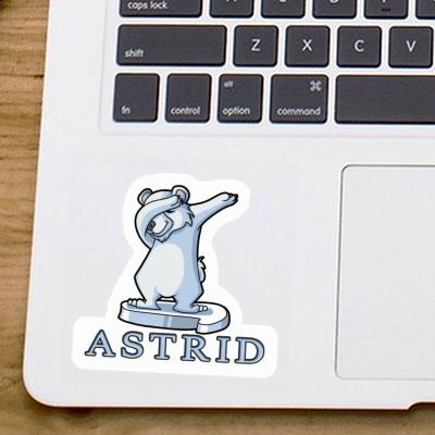 Astrid Sticker Eisbär Laptop Image