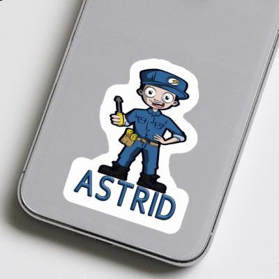 Astrid Sticker Electrician Gift package Image