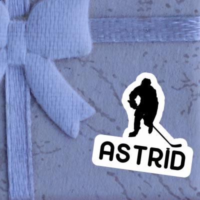 Sticker Hockey Player Astrid Gift package Image