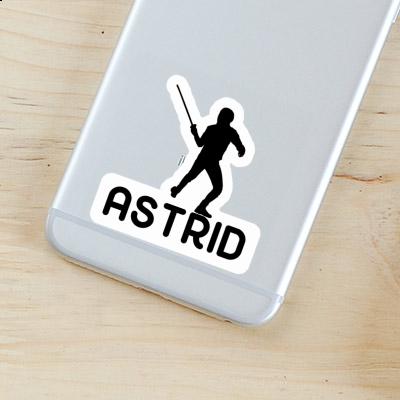 Sticker Astrid Fencer Image