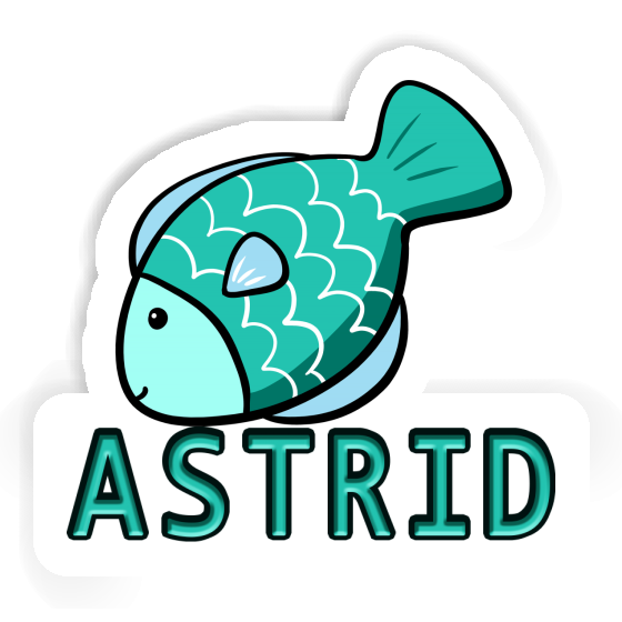 Sticker Fish Astrid Gift package Image