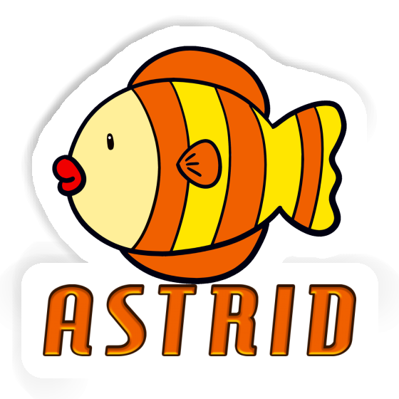 Poisson Autocollant Astrid Image