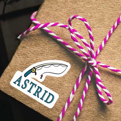 Astrid Aufkleber Angelrute Gift package Image