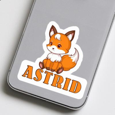 Autocollant Renard Astrid Gift package Image