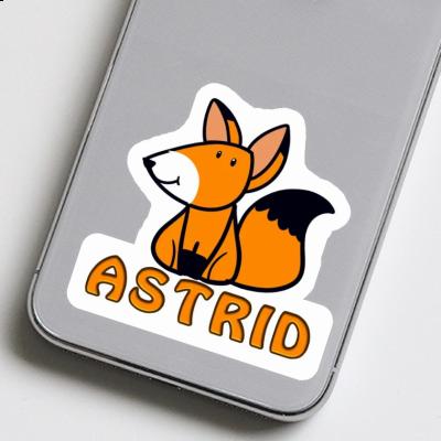 Renard Autocollant Astrid Notebook Image