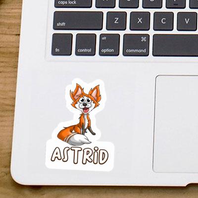 Astrid Sticker Fox Gift package Image