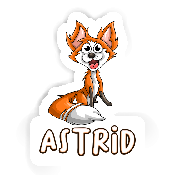 Astrid Sticker Fox Gift package Image