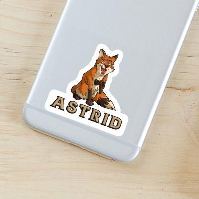 Sticker Astrid Fox Image