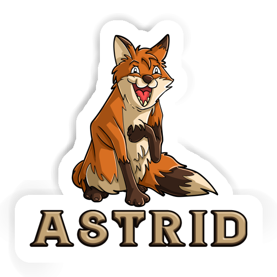 Sticker Astrid Fox Gift package Image