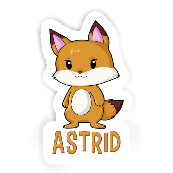 Fox Sticker Astrid Image