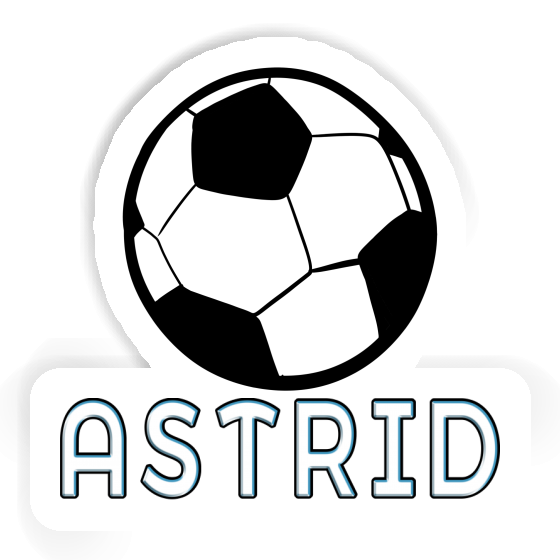 Ballon de foot Autocollant Astrid Gift package Image