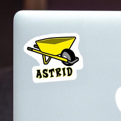 Sticker Wheelbarrow Astrid Image