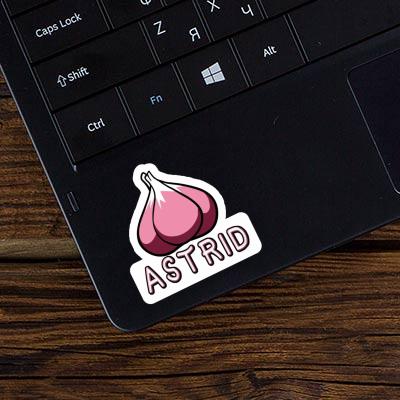 Knoblauch Sticker Astrid Laptop Image