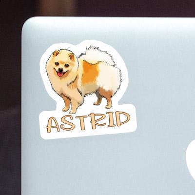 German Spitz Sticker Astrid Image