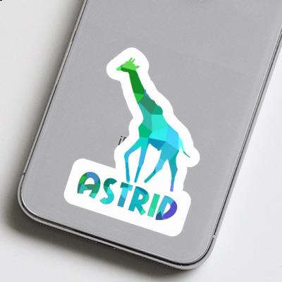 Astrid Autocollant Girafe Gift package Image