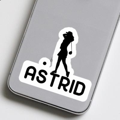 Sticker Golfer Astrid Gift package Image