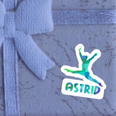 Sticker Astrid Gymnastin Gift package Image