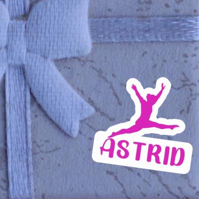 Gymnaste Autocollant Astrid Notebook Image