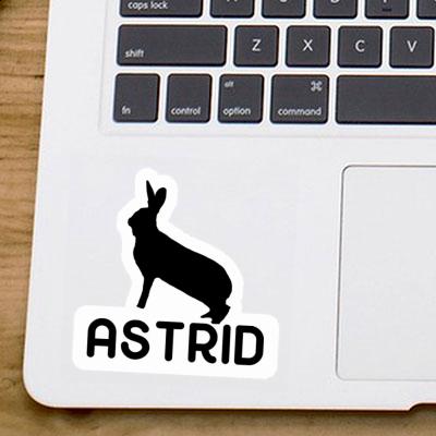 Aufkleber Astrid Hase Laptop Image