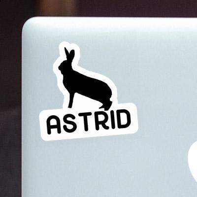 Sticker Rabbit Astrid Notebook Image