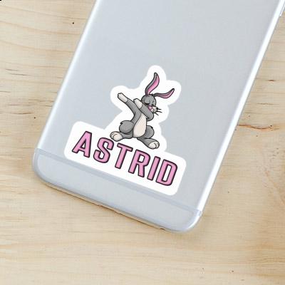 Astrid Autocollant Lapin Notebook Image