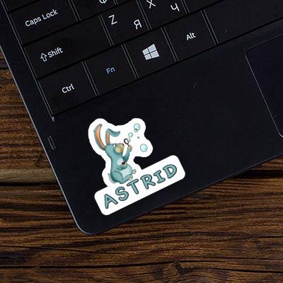 Sticker Rabbit Astrid Laptop Image