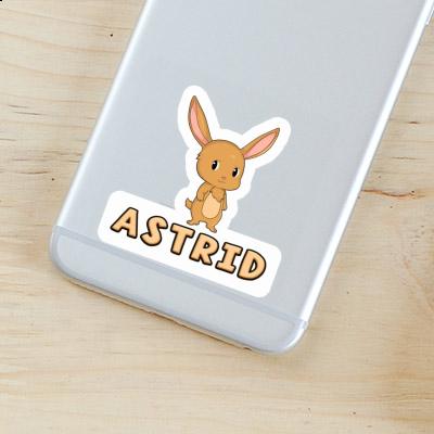 Astrid Autocollant Lapin Image