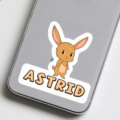 Sticker Astrid Rabbit Laptop Image