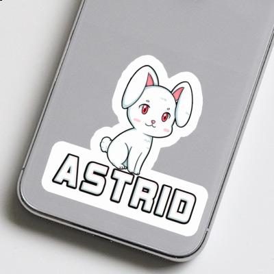 Sticker Rabbit Astrid Laptop Image