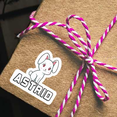 Sticker Rabbit Astrid Image