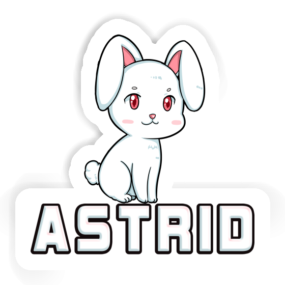 Sticker Rabbit Astrid Gift package Image