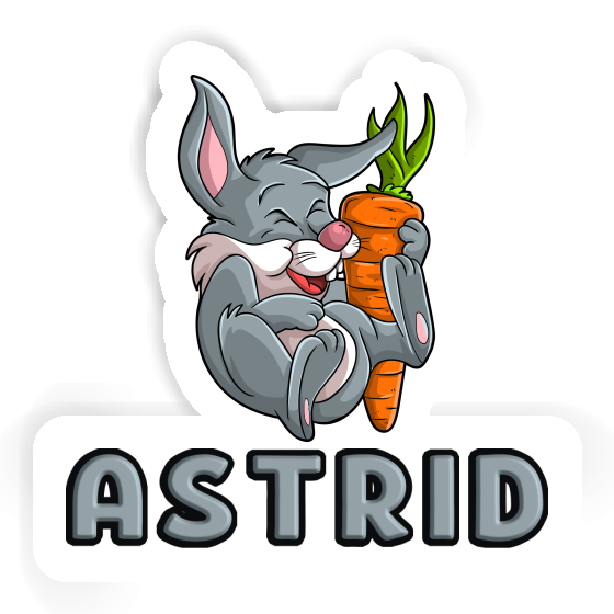 Sticker Astrid Easter bunny Notebook Image