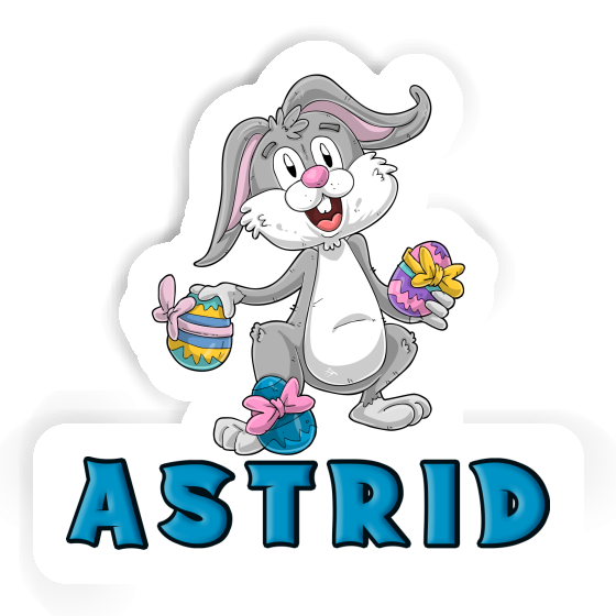 Astrid Sticker Easter Bunny Gift package Image