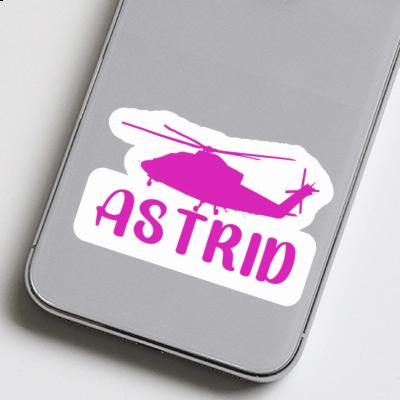 Astrid Sticker Helicopter Image