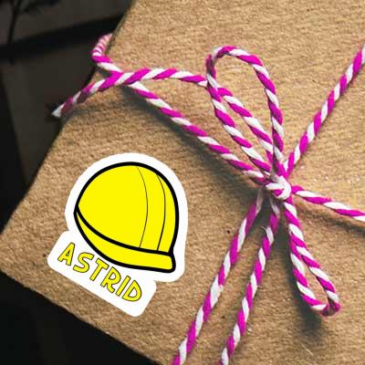 Casque de chantier Autocollant Astrid Gift package Image