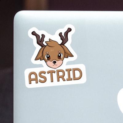 Deer Sticker Astrid Laptop Image