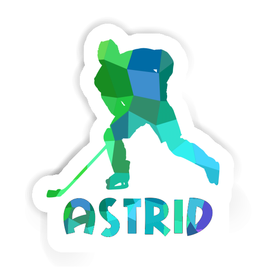 Sticker Hockey Player Astrid Gift package Image