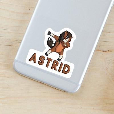 Dabbing Horse Sticker Astrid Image