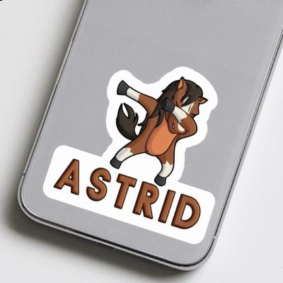 Pferd Sticker Astrid Laptop Image