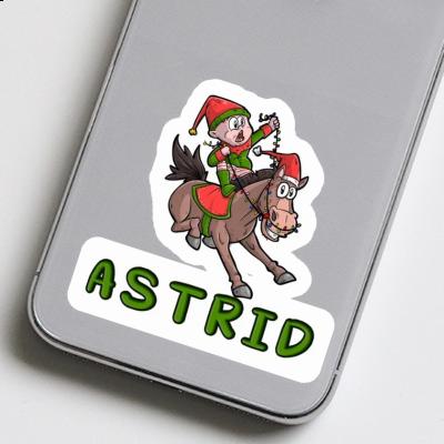 Rider Sticker Astrid Gift package Image