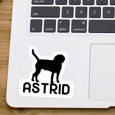 Sticker Astrid Hund Gift package Image