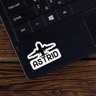 Jumbo-Jet Sticker Astrid Laptop Image