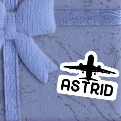 Astrid Sticker Jumbo-Jet Notebook Image