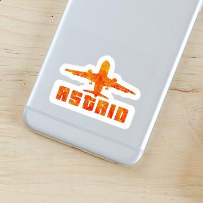 Sticker Astrid Jumbo-Jet Notebook Image