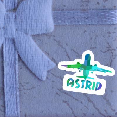 Sticker Astrid Jumbo-Jet Notebook Image