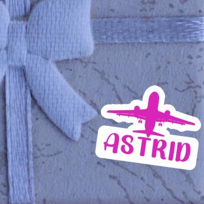 Astrid Autocollant Jumbo-Jet Image