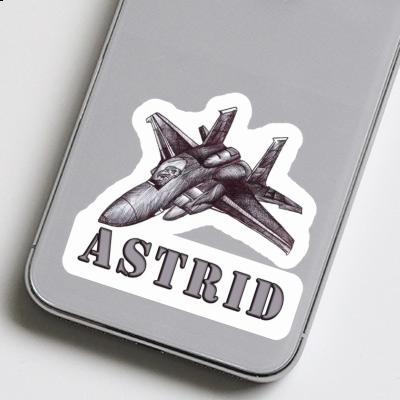 Sticker Airplane Astrid Image