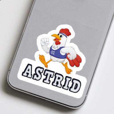 Sticker Chicken Astrid Notebook Image